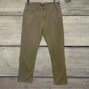 Kirkland men’s  brushed twill pants, light brown, size 32 x 30